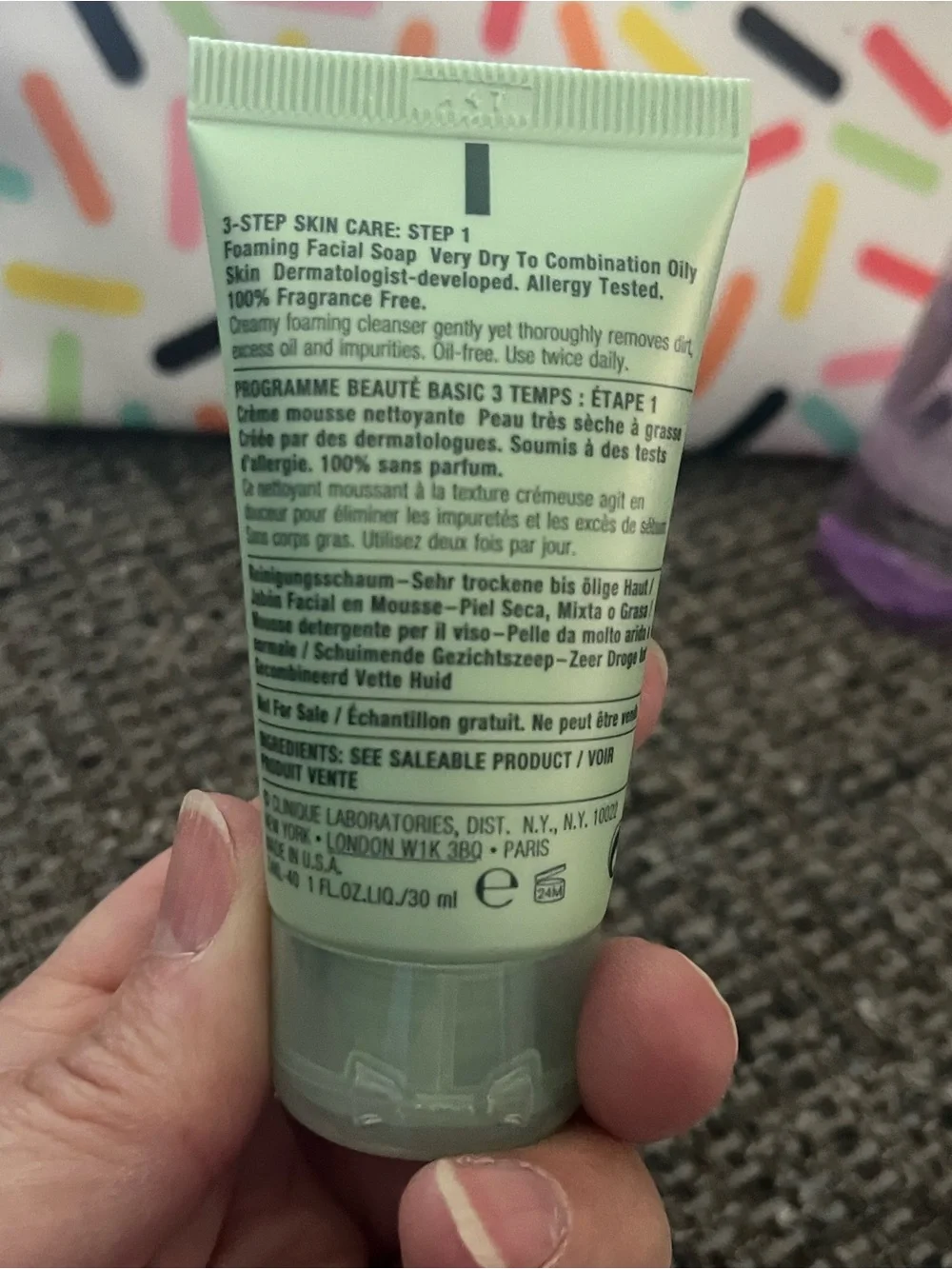 New Clinique 6 Piece w/pouch!